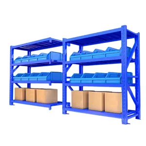 Warehouse Multipurpose Shelving High Quality Customized Metal Storage Mobile Van Light Duty Pallet Drive In Rack