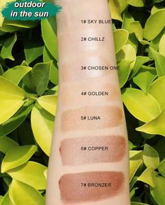 Base de Maquillage Logo Personnalisé Marque Blanche, Enlumineur Liquide Pailleté Scintillant Éclatant, Bronzeur Corporel Lumière, Base de Teint - Product Image 3