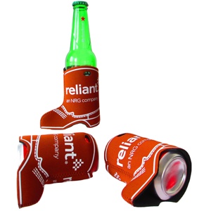 RYO Custom Logo Neoprene Waterproof Thermal Insulated Foldable Flat Boot <b>Shoes</b> 2mm/3mm Shaped 12oz Beer/Cans Cooler Sleeve - Product Image 2