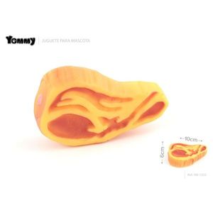 Jouet à mâcher pour animaux de compagnie Tommy Rubber Veal Steak 10cm - Product Image 2