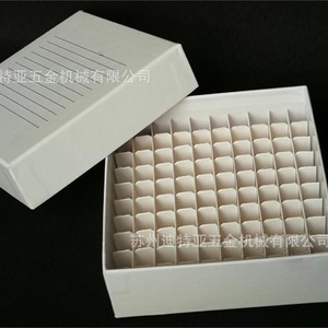 Boîte de cryopréparation en papier ASONE CC-4602-01 2-949 avec compartiments à grille pour stockage en laboratoire - Product Image 1