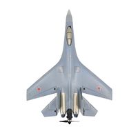 Avion télécommandé 4CH SU-35 Fighter à aile fixe en mousse, modèle électrique RC, planeur, jouets d'extérieur pour experts, cadeaux, 200-300M