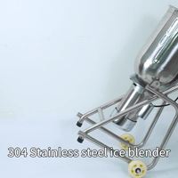 Robot culinaire vertical commercial 20-32L 1800W 2800 tr/min pour couper, mélanger, préparer des sauces, des légumes, des fruits, de la tahini, de la pâte d'arachide et des glaces
