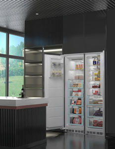 <span class=keywords><strong>Réfrigérateur</strong></span> <span class=keywords><strong>encastrable</strong></span> ZUNGUI BD-222WQB avec logo personnalisé, sans givre, combinaison 2 unités côte à côte pour usage domestique - Product Image 5