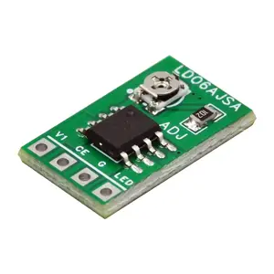 DC 3.3V 3.7V 5V LED Driver 30-1500Ma konstan saat ini modul dapat disesuaikan PWM kontrol papan untuk USB LED senter 18650 Li-ion