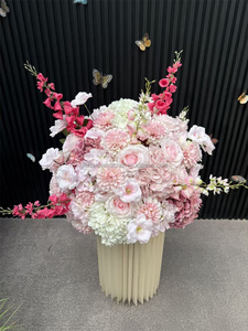 <strong>Light</strong> Pink Hanging <strong>Rice</strong> Greenery Flowers Hot Pink Centerpiece Arrangement Plants Greenery Garland Wild Flower - Product Image 2