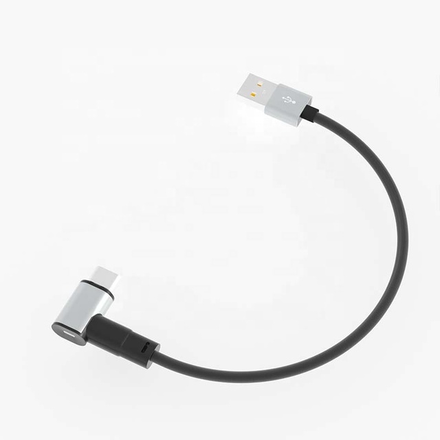 OEM ODM Elbow 90 Degree Magnet Charger PD 100W 5A Sync USB a to Type c Magnetic Fast Charging Cable for Computer
