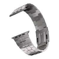 Bracelet de montre en titane ultra-luxe réglable pour montre 49 mm, fermoir magnétique - Bracelet de remplacement pour montres intelligentes séries 1-10