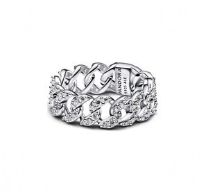 Anelli da Donna Placcati in <span class=keywords><strong>Argento</strong></span> <span class=keywords><strong>925</strong></span>, Anelli con Zirconi Cubici Regolabili e Impilabili, Regalo per Matrimonio, Fidanzamento, Festa - Product Image 1