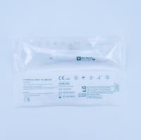 Marqueur cutané médical et chirurgical à encre blanche effaçable, pointe 0,5/1 mm, pour tatouage, maquillage permanent, effaçable à sec et à l'eau, certifié CE