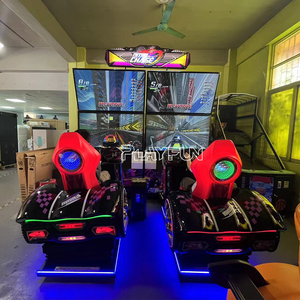 Máquina de Juego Arcade de Carreras de Autos con Movimiento Dinámico Furious Speed DX para 2 Jugadores, Gran Venta en Europa - Product Image 2