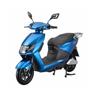 Yüksek Torklu 110N.m Elektrikli Motosiklet 52km/s Şehir İçi Ulaşım 12 Kontrol Tüplü Çift Disk Frenli Yetişkin E-Scooter