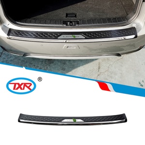 Protecteur de marchepied de pare-chocs arrière de voiture Injection noir avec pièces extérieures en acier inoxydable TXR pour <span class=keywords><strong>Lexus</strong></span> <span class=keywords><strong>RX</strong></span> <span class=keywords><strong>450h</strong></span> AL20 2016-2022 - Product Image 2