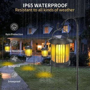 <b>Solar</b> Lantern Tungsten Filament <b>Fence</b> Type Waterproof Outdoor <b>Garden</b> Courtyard Warm <b>Light</b> Night Lamp - Product Image 4