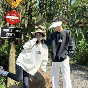 <span class=keywords><strong>Pull</strong></span> à col rond unisexe en coton chinois épais en velours 3D à motif, automne-hiver, <span class=keywords><strong>North</strong></span> <span class=keywords><strong>Face</strong></span> NF8125, 0,5 kg # - Product Image 2