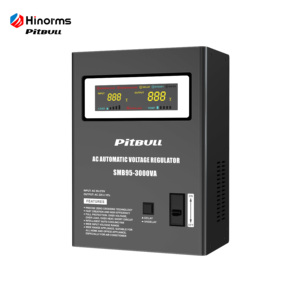 Régulateur 220 volts SMB 3000VA Pitbull, stabilisateur <span class=keywords><strong>de</strong></span> <span class=keywords><strong>tension</strong></span> monophasé, application domestique, relais automatique, <span class=keywords><strong>prise</strong></span> universelle électronique - Product Image 2
