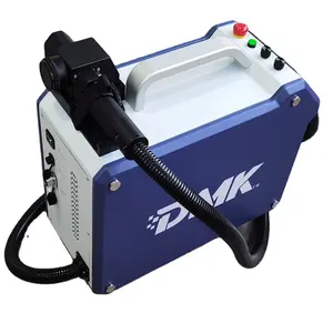 DMK 100W Pulse Fiber Laser Cleaning Machine Rust Removal house restoration graffiti cleaning wall cleaning