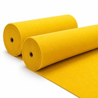 Rouleau de tapis en polyester avec logo personnalisé, couleur personnalisée, impression de marque pour stand d'exposition, décoration de salon professionnel