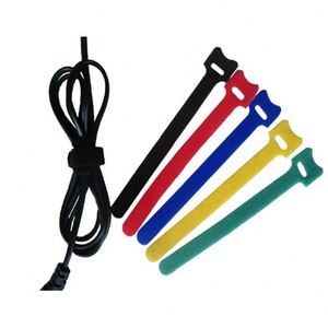 Attache-câble auto-adhésive de 0,47*6,30 pouces, résistante à la chaleur, double face, avec boucle auto-agrippante, pour rangement de fils, directement de l'usine - Product Image 2