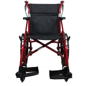 Roue de chaise en Aluminium Offre Spéciale réglable pliable 2019 <span class=keywords><strong>fauteuil</strong></span> <span class=keywords><strong>roulant</strong></span> thérapie de rééducation fournitures en Aluminium 2 ans Bush to lock - Product Image 3