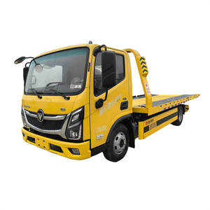 Premium Foton Ollin 3 Ton <b>Flatbed</b> Tow <b>Truck</b> 4x2 Wrecker Recovery <b>Trucks</b> Factory Price for Sale - Product Image 1