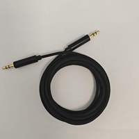 Câble audio AUX mâle-mâle 3,5 mm universel pour haut-parleur de voiture, téléphone, PC, diffusion en direct, casque