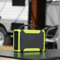 96000mAh haute capacité Lifepo4 12V DC 24V batterie externe sans fil avec lampe de poche allume-cigare pour Camping pêche Mini chargeurs