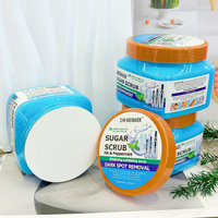 Gommage exfoliant de haute qualité à bas prix avec papaye et vitamine C pour le corps. Gommage exfoliant pour le nettoyage. Liquide de bain