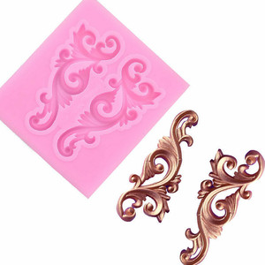 قالب فوندان سيليكون مريح, من السيليكون ، لتزيين الكعك والعجينة - Product Image 1