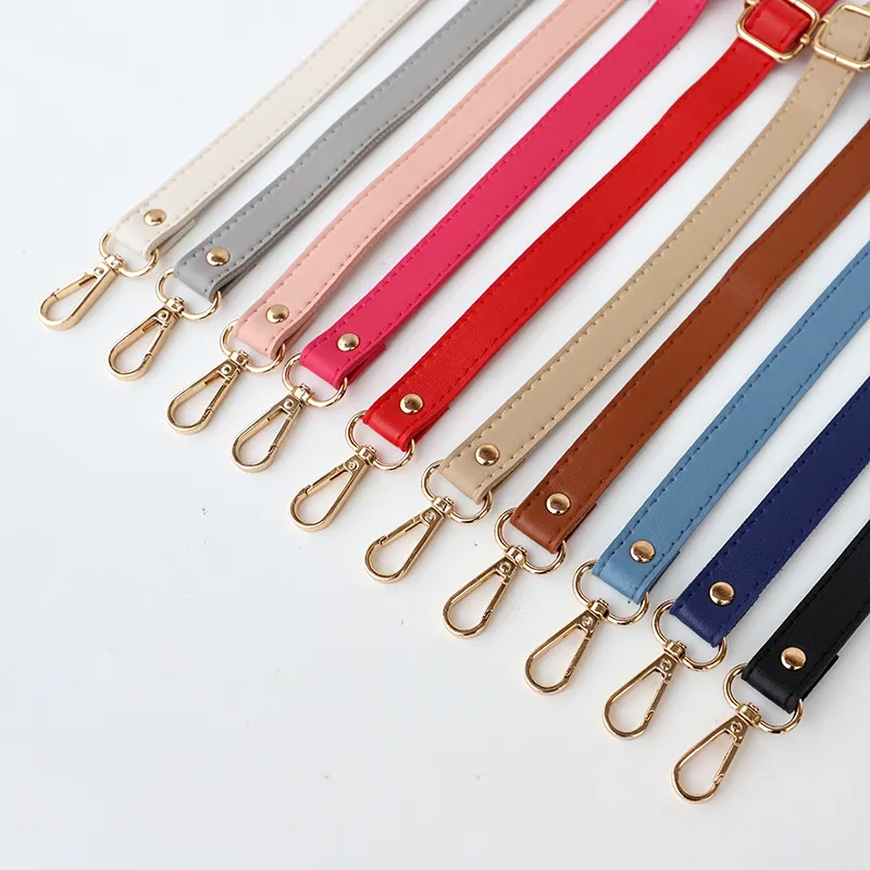 Long PU Leather Shoulder Strap Handles DIY Replacement Purse Handle for Handbag Belts Strap Bag Accessories