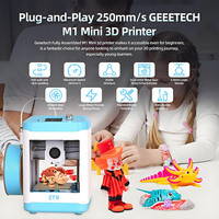 Ventes directes d'usine de jouets pour enfants FDM 3D Imprimante Machine Reprendre l'impression Taille de construction 100*110*100mm Imprimantes 3d à grande vitesse