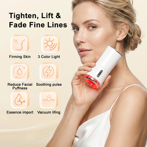 Masajeador Facial Portátil para el Cuidado de la Piel, Uso en Casa y Viajes, 3 Modos, Recargable por USB-C, Reductor de Papada, Masajeador Facial con Ventosas - Product Image 5