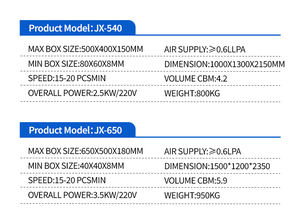 JX Caja Semiautomatica Que Forma La Maquina Que Dobla Para La Caja Rigida Caja De Joyeria - Product Image 3