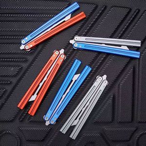 Boutique Aluminum Alloy Folding Toy 25cm Stress Relief <strong>Wrist</strong> Exercise Playing No <strong>Blade</strong> Heaven Earth Box Packaging OEM - Product Image 1