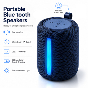 Mini Altavoz Bluetooth Inalámbrico Tipo Boombox, Resistente al Agua, Columna <span class=keywords><strong>para</strong></span> <span class=keywords><strong>PC</strong></span>, <span class=keywords><strong>Reproductor</strong></span> <span class=keywords><strong>de</strong></span> Música <span class=keywords><strong>para</strong></span> Exteriores, Precio Económico - Product Image 2