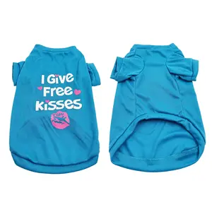 Diferentes diseños Hot Heart Holiday Party Día de San Valentín Ropa para perros Camiseta para perros Camisetas para perros Camiseta Ropa para mascotas en verano - Product Image 1