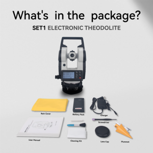 Teodolito Eletrônico de Alta Precisão SingularXYZ SET1 para Topografia Engenharia Display Digital Nivelamento Automático - Product Image 2