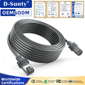 Câble d'extension Starlink Gen 3 en cuivre pur, étanche, RJ45, pour réseau satellite, camping-car, camping, marine - Product Image 3