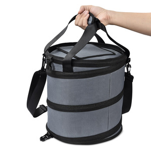 Keranjang Golf tas pendingin muncul dan dilipat tas terisolasi pendingin untuk pantai berkemah bulat tas pendingin dapat dilipat tas tahan air anggur - Product Image 6