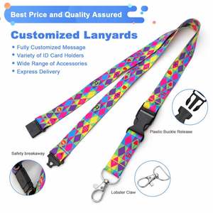 Cordón para el Cuello con Diseño de Cielo Estrellado Sublimado al por Mayor, Cordón Personalizado con Logotipo, Cinta de Satén - Product Image 6