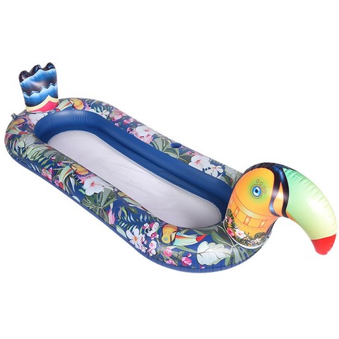 Best Selling New Folding Customized Pattern Swimming Pool Peacock Water Inflatable Float Floating Mat