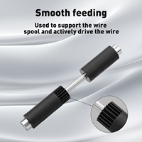 Pour Bambu Lab AMS : Ensemble d'axe de support actif pour entonnoir d'alimentation, pièces de tube PTFE pour kit de maintenance interne Bambulab AMS