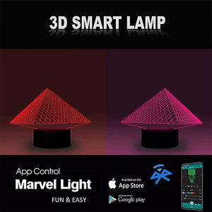 Prezzo a buon mercato Touch Control colorato ricaricabile luce notturna a Led lampada in acrilico base rotonda - Product Image 6