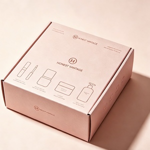 Oem Supplier Custom Logo Gift Shipping Mailing Box Eco Corrugated Paper Mailer Box Packaging for Skincare/Beauty/Cloth Packing - Product Image 2