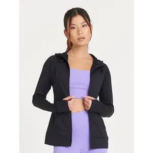 Felpa sportiva Girlie Cool Contrast Zoodie - Product Image 1