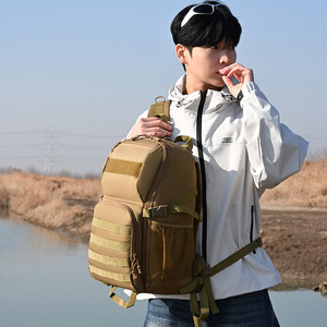 Masawei Tactical <b>Backpack</b> Large Capacity Molle System Outdoor Sports Men's Water Resistant <b>Backpack</b> - Product Image 4