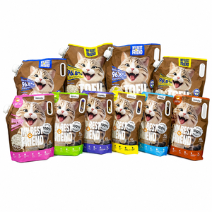 Vente directe usine – Litière pour chat agglomérante biodégradable, écologique, 100 % naturelle, à base de tofu et de maïs - Product Image 3