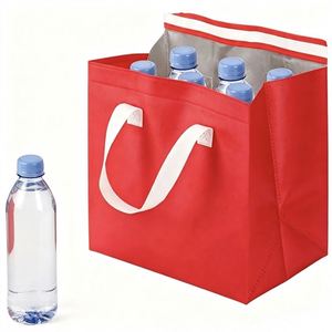 Bolsa Térmica Reutilizable Aislada con Lámina de Aluminio Personalizada, con Asa, Plegable, Impermeable, para Entrega de Comida a Domicilio - Product Image 1