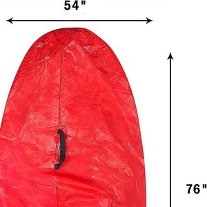 Housse de protection pour sapin de Noël BRM, sac de rangement pour usage domestique, tissu Oxford <span class=keywords><strong>imperméable</strong></span>, compressible sous vide, durable - Product Image 2