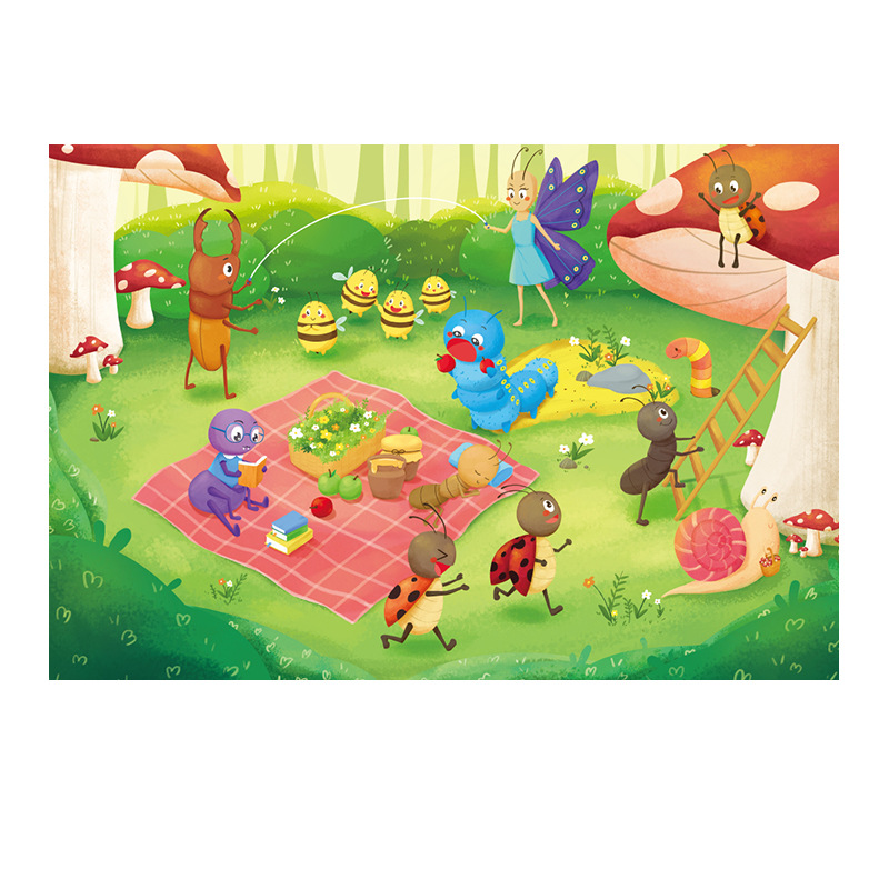 Ch-07-007 du monde de l'insecte 36 pcs